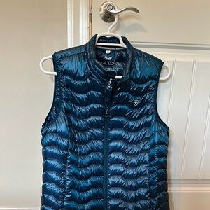Ariat Blue Puffer Vest